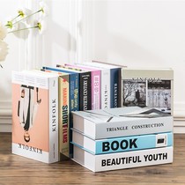 Simple modern fake book simulation book decoration photo props decoration model book creative home model room ornaments