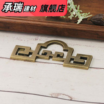 Brass casting and hook thick picture frame copper picture hook plaque buckle cross stitch hook antique copper hook 12 5cm