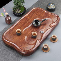 tea set tea tray solid wood whole tray rectangular home drawing room tea large number draining tea table small tea sea suit