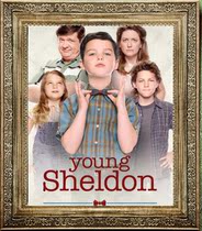 American drama Sheldon Young Sheldon Young Sheldon1-4 season Chinese and British posters