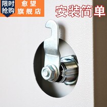 Locker lock cabinet door lock core dressing room iron sheet household exterior key lock with lock worker cabinet
