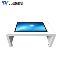 32 32 43 50 55 55 inch intelligent touch screen tea table all-in-one capacitive multi-game interactive table desk multimedia chal talk table self-service inquiry display table