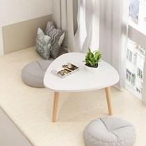 Floating window small table light and luxurious mini tatami bed several balconies small tea table bed office writing brief about modern day