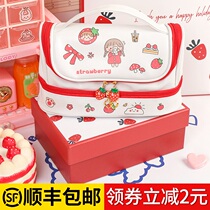 Pen Bag Girl pencil case 2021 new popular middle school students in Japanese large capacity high appearance value