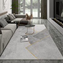 Living room carpet bedroom gray Nordic modern minimalist sofa tea table blanket light luxury bedside premium home mat