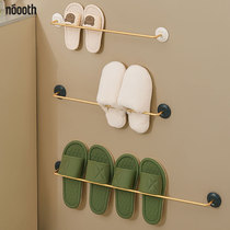 Bathroom Slippers Rack Wall-mounted Toilet Wall Free From Punching Shoes Rack Toilet Drain Slippers Rack Shelf