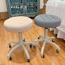 Special chair lift for barbershop big stool beauty salon hairdressing stool special high-end pulley sliding fixed stool