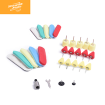 Dazzling ShineMate concentric machine 17mm point throwing flexible shaft tray car beauty polishing machine special sponge tray