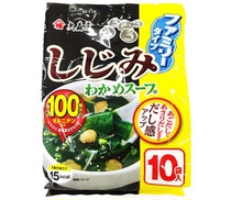 Japan imported Osenya clam clam wakame soup instant soup 10 bags 54g
