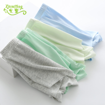 Childrens underwear Modale boys ice thread shorts quadcorner pants in big baby fat boys trace-free trousers
