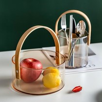 utsuwa ice bucket glass Commercial net red high-value champagne red wine barrel Household creative bar Ice bucket fruit