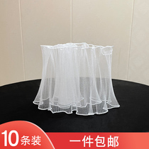 Mothers Day baking crimpled mesh yarn Birthday Cake Decoration Surround dress for Valentines Day Goddess Wavy Yarn Ribbon