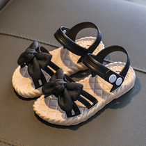 Summer Girls Sandals Bow Princess Shoes Baby Plastic School Shoes Buckle Children Sandals Girls beach shoes