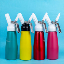 Aluminum cream gun foamer siphon bottle commercial cream paving gun coffee snow top cream bottle ice cream cake