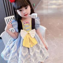 Girls Lolita princess dress summer dress 2021 new childrens summer female baby lola performance suit