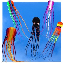 Hongyang 3D three-dimensional high-end large adult soft kite eight-claw octopus skeleton-free portable tube 8 10 meters 15 meters