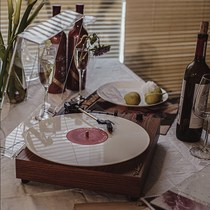 Hot sale LP vinyl record player vintage phonograph retro living room European vinyl record player Bluetooth
