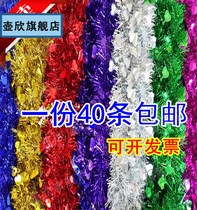 Wedding supplies hair strips color strips birthday decoration festival June 1 kindergarten shopping mall layout