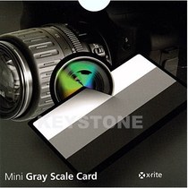 ColorChecker digital professional standard three-color gray card color card black and white gray and white balance mini