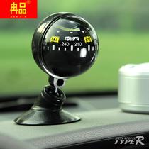 Car supplies car compass suction cup 360-degree rotating car guide ball car compass