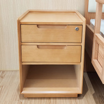 Custom aged care Aging Furniture Custom multi-laminate drawer Bed Head Cabinet Nursing Home Apartment Bedroom Lockers