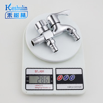 Double-use single-cold washing machine faucet balcony mop pool washing machine faucet into the wall Tsui faucet