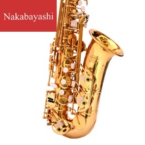 Saxophone backside instrument Double key rib Alto saxophone down e-tune Saxophone pipe customization
