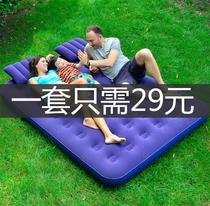  Inflatable mattress Double household single car air cushion bed Folding bunk camping travel bed