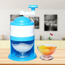 Shaver ice machine hand ice crusher ice sand machine Ice Home small ice breaking stall ice mechanism ice children