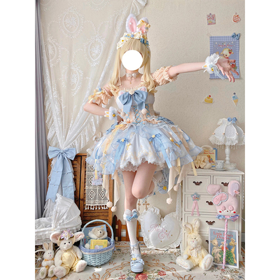 taobao agent Dress, cute small princess costume, Lolita style, Lolita Jsk