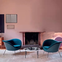 Nordic Art Creative Shell Heart-shaped Armchair GRP Meta-Chair Like Benches Room Living-room Sloth Sofa Chair