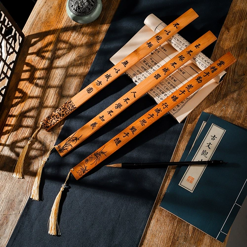 Ring Ruler House Bamboo Strip Учителя женщины -женщины Специальные правители ученики обескураживают название названия