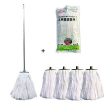 SELAND household absorbent mop non-woven mop quilt quick-drying hand-free traditional round head super absorbent spinning mop