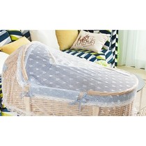Baby frame basket portable car light lying flat rattan baby cradle bed newborn summer portable out