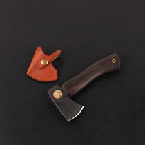 Indian Tomahawk EDC portable outdoor axe gang props 440C steel Ebony handle small mini axe