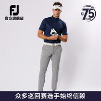 FootJoy golf clothing men FJ21 new mens short sleeve polo shirt golf comfortable T-shirt base shirt
