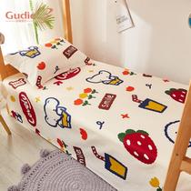 Cotton sheets single student three sets cotton quilt cover dormitory single upper and lower bunk 0 9m1 2 bedding