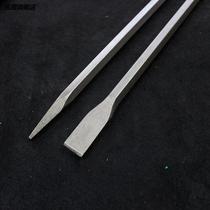 Pit chisel 1 impact long electric hammer pickaxe extended long pickaxe square handle electric square head 4 meters drill bit impact drill tip flat