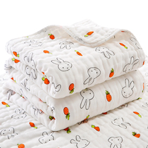 10-layer baby blanket autumn and winter thickened cotton newborn gauze cover blanket baby cover quilt
