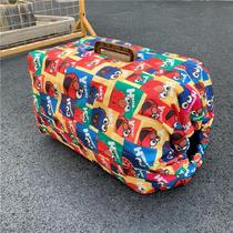 Cat air box warm cover warm cat cat hand out pet rabbit cat cage autumn and winter windshield can be checked