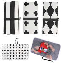 Cross-border multifunctional portable baby diaper pad cotton waterproof baby diaper pad 6-color manufacturer