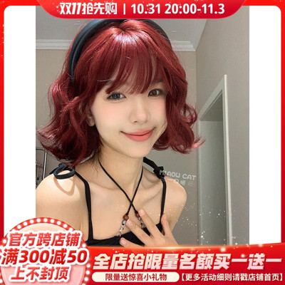 taobao agent Summer lifelike bangs, helmet, internet celebrity, Lolita style