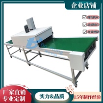 Tunnel furnace drying line stainless steel mesh belt oven screen printing paint oven hardware drying warm conveyor belt