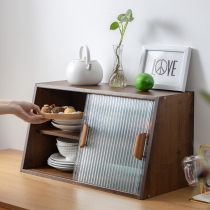 Office Tea Tea Tea Tea Set coffee cup rack desktop storage box table bar storage locker