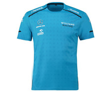 New F1 racing suit Williams team custom short-sleeved T-shirt car work clothes ride motorcycle run