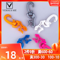 Diving regulator secondary head Tube clamp respirator quick shackle hose clamp bcd adhesive hook spare head fixed
