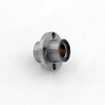 Intermediate embedded round flange linear bearings LMFCS M810 12 16 20 25 30 35 40UU semi-copper