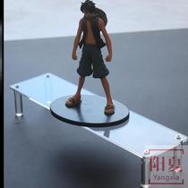 Acrylic single-layer mold play animation frame transparent high display frame mecha model jewelry hand chicken base