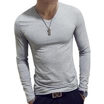  Spring and autumn mens underwear Modal autumn clothes single-piece top mens long-sleeved tight-fitting bottoming cotton sweater ultra-thin section