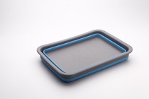 10L square portable storage box folding washbasin folding storage box folding square basin